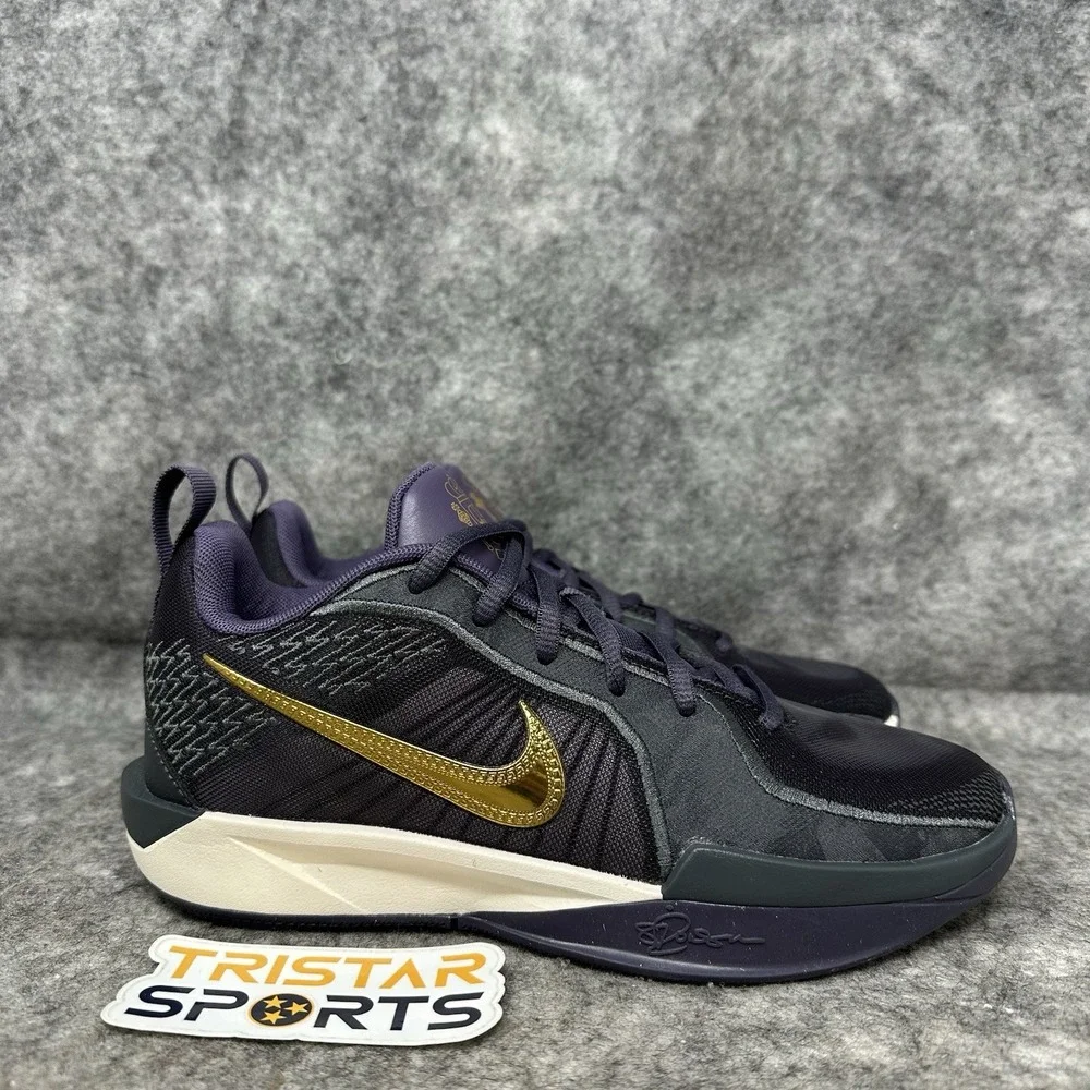 Nike Sabrina 2 KC Basketball Shoes GS Size 6Y Purple Broken Records FV7302-500